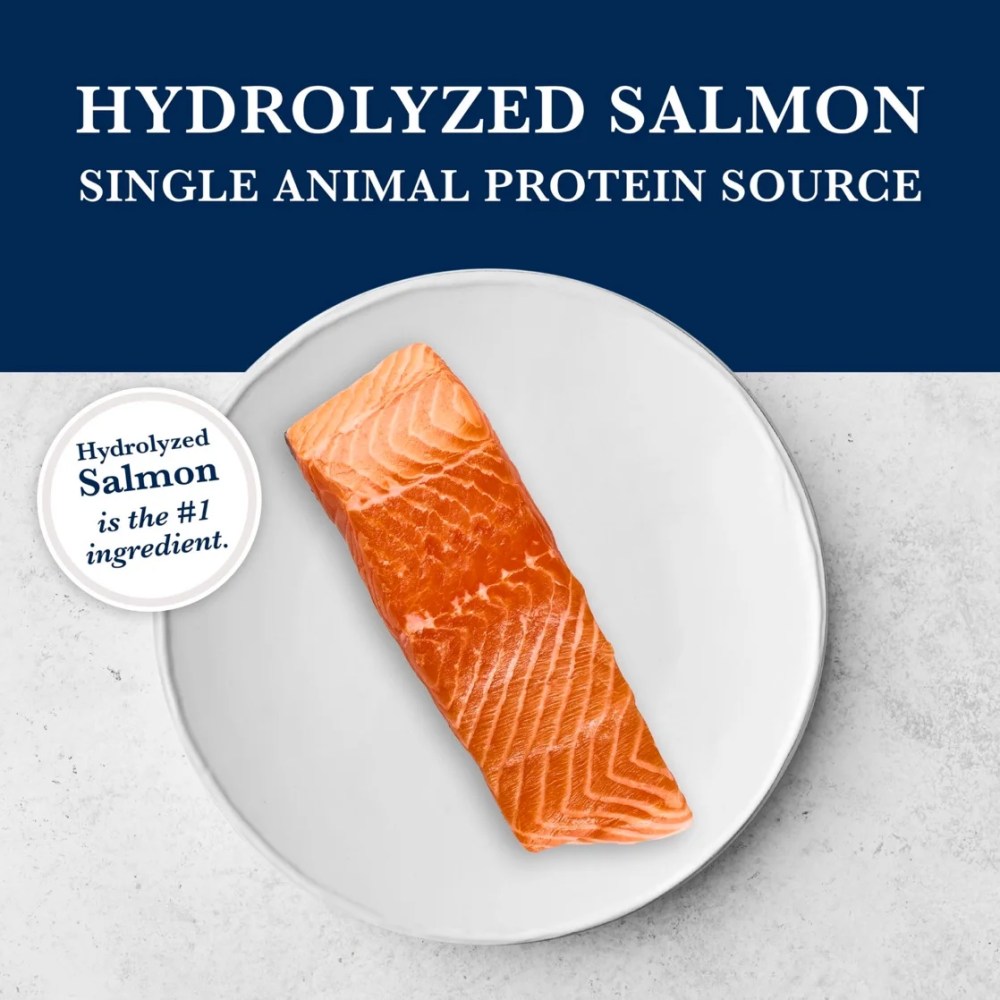 Blue Buffalo Natural Veterinary Diet HF Hydrolyzed Food Intolerance Dry Cat Food, Salmon - Image 7