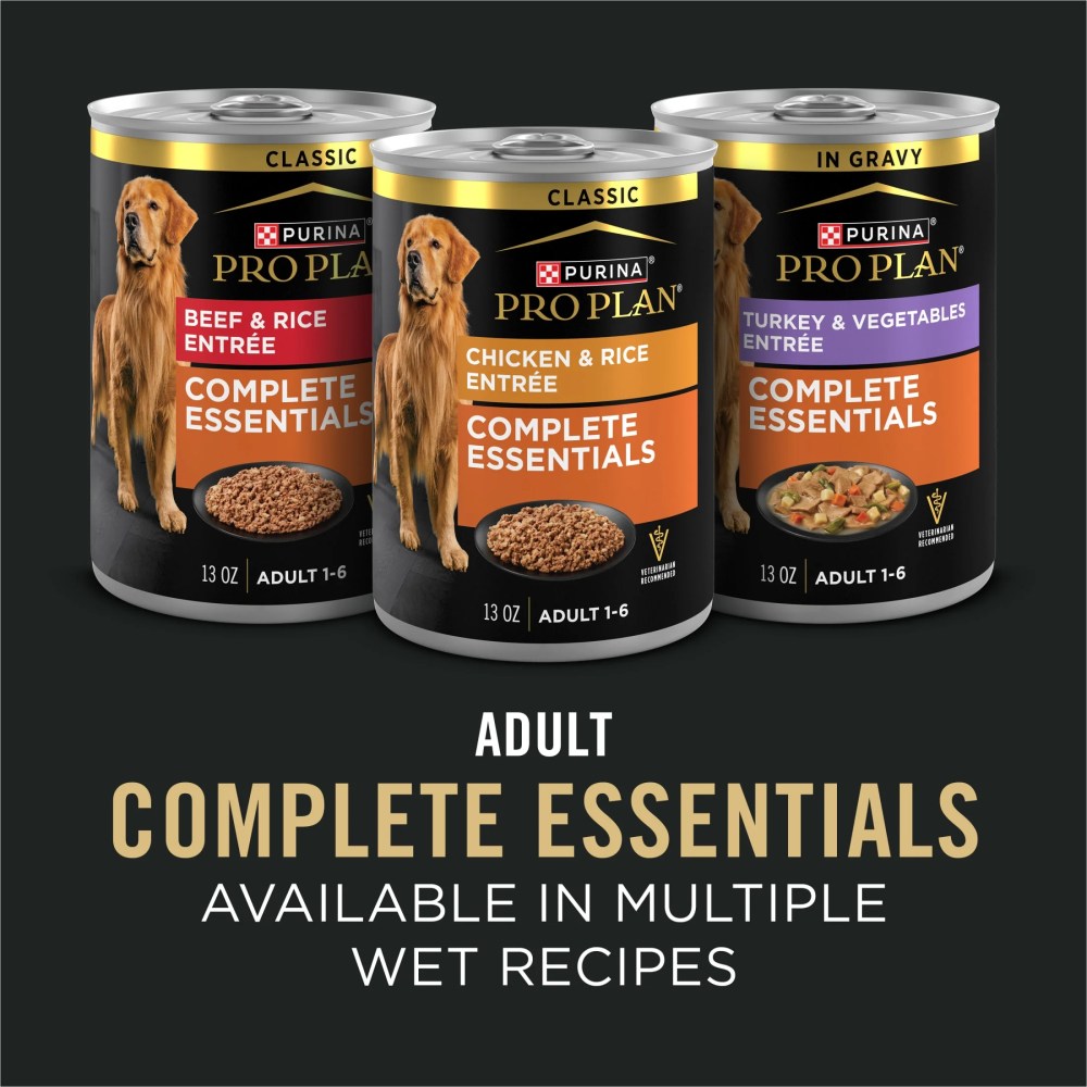 Purina Pro Plan Complete Essentials Shredded Blend Beef and Rice Dry Dog Food Formula with Probiotics for Dogs, 35 lb Bag - Image 7