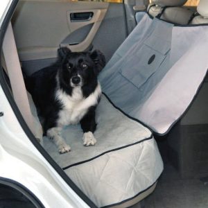 K&H Deluxe Car Seat Cover,  Gray