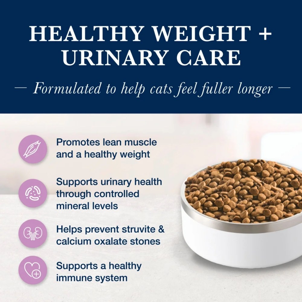 Blue Buffalo NVD Weight Management Urinary Care Dry Cat Food, Chicken, 6.5-lb. Bag - Image 9