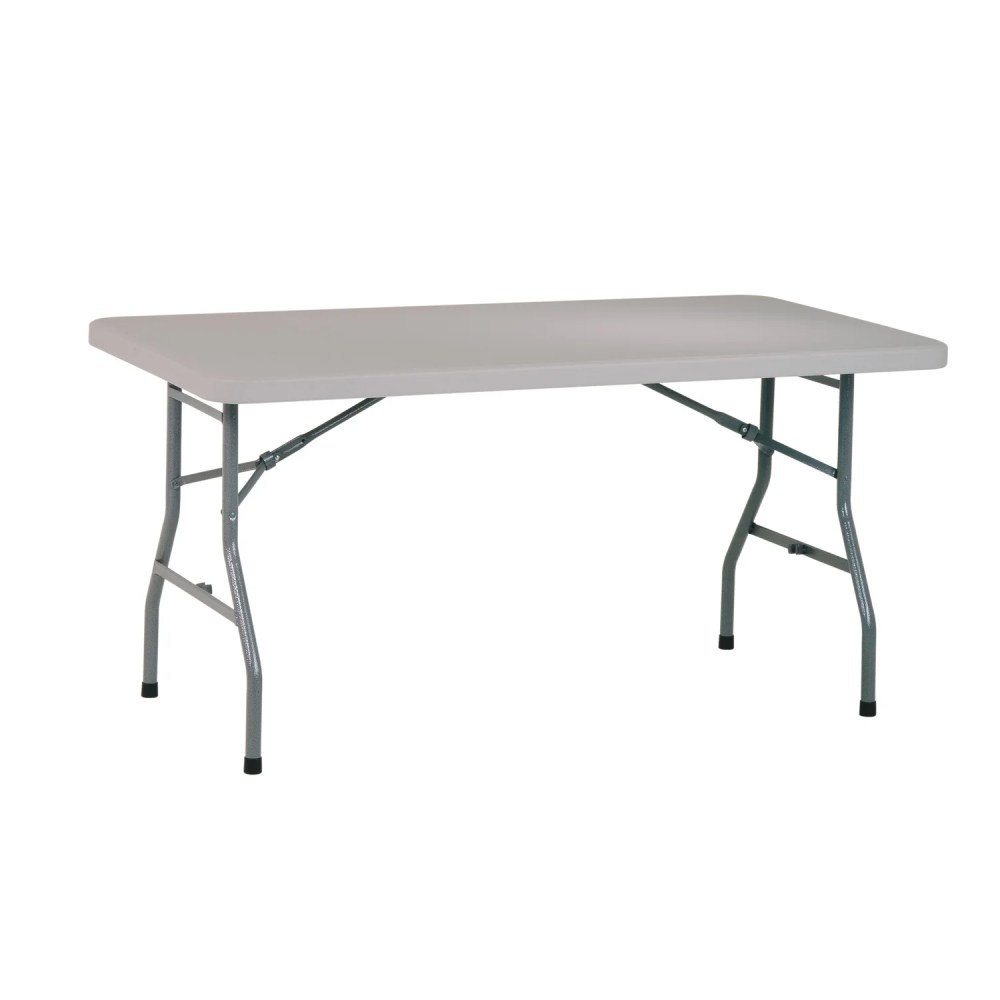 5 foot Resin Light Gray Multi Purpose Table