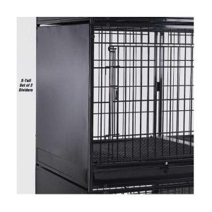 Petedge ZW997 17 Modular X-Tall Cage Side Panels Black S