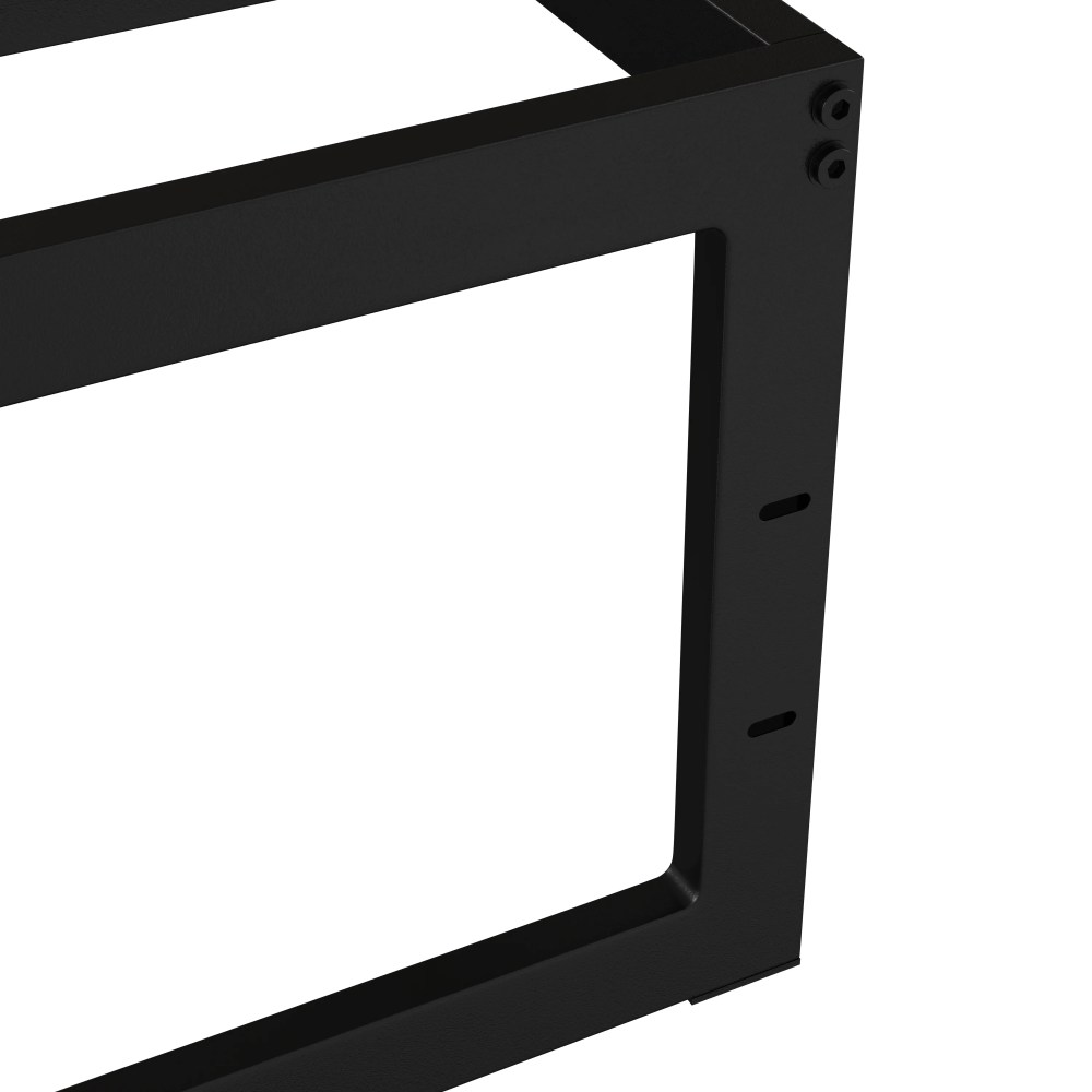 Flash Furniture Modern Steel Platform Bed Frame, Black, King - Image 7