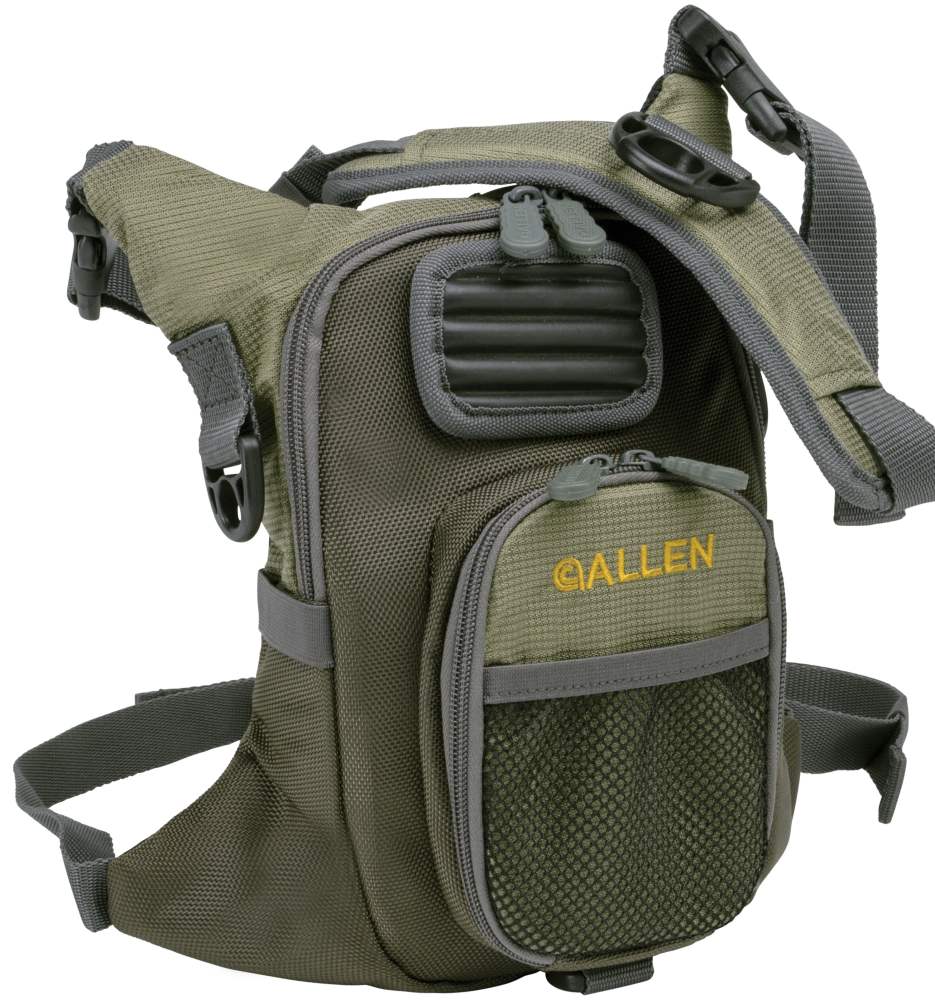 Allen Company Fall River Fly Fishing Chest Pack, Green