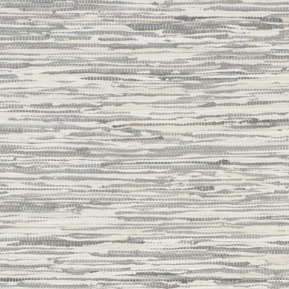 SAFAVIEH Montauk Rosalind Striped Braided Cotton Area Rug, Silver, 5" x 7" - Image 2