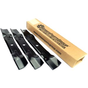 (3) Blades for John Deere 48" Models 145,155C Riders AM137757