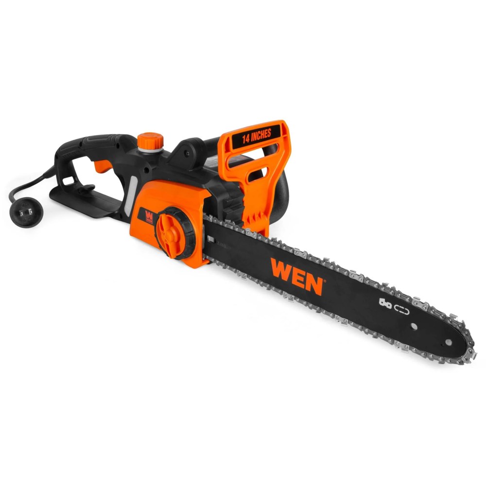 WEN Electric Chainsaw,Corded, 10-Amp,14-Inch (CP1014)