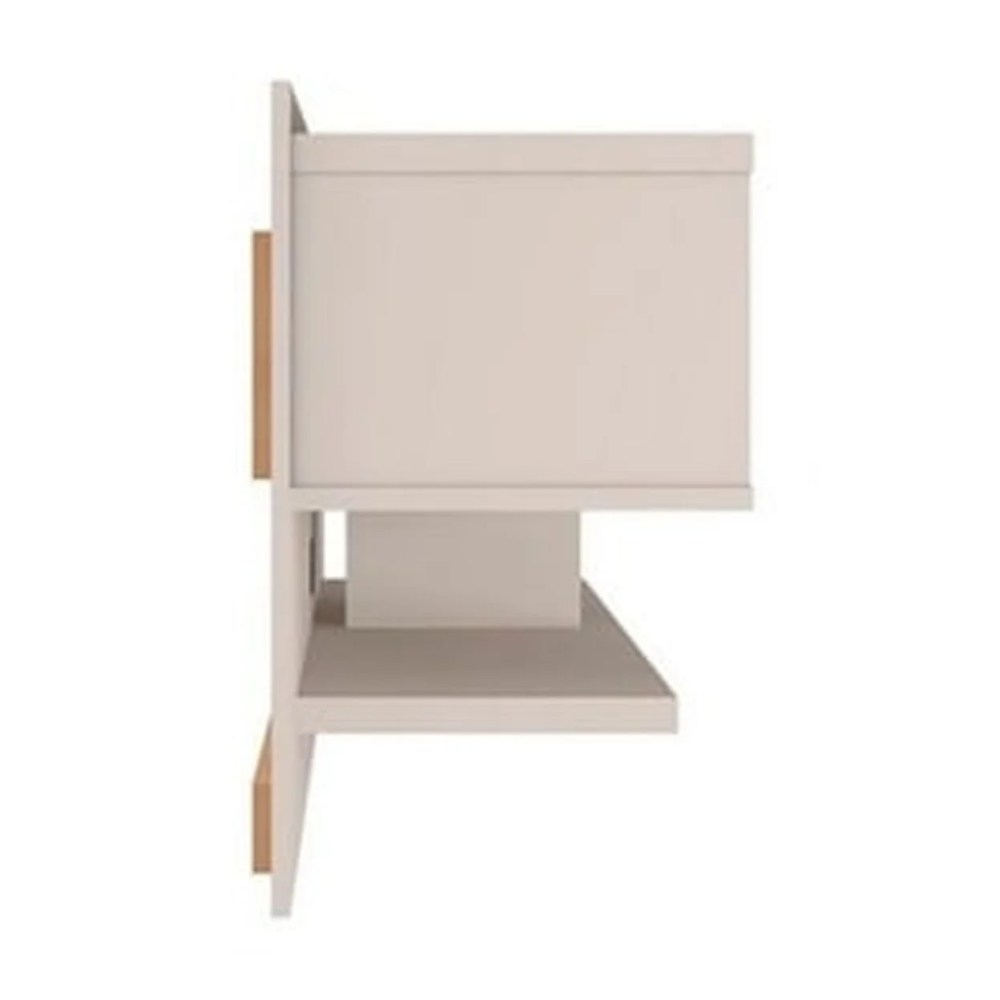 Astor 70.86 Modern Floating Entertainment Center 1.0 with Media Shelves in Off White - Image 2