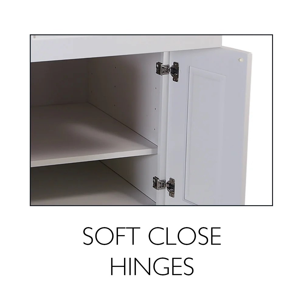Design House Brookings Solid Wood Ready to Assemble Sink Base Kitchen Cabinet (42" x 24" x 34.5"), Sherwin Williams White - Image 13
