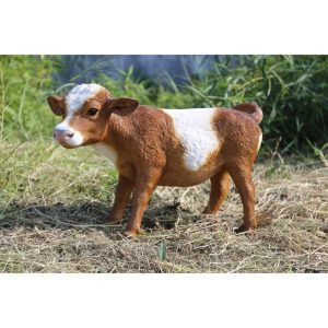 HI-LINE GIFT LTD. BROWN STANDING COW STATUE