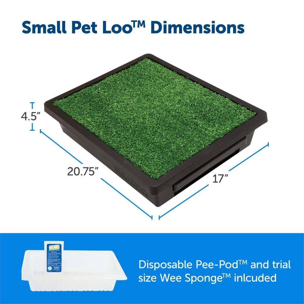 PetSafe Pet Loo Portable Dog Potty - Pet Toilet Alternative for Puppy Pads - Medium - Perfect for House Training - Easy-to-Clean Grass Mat - Image 2