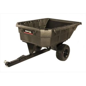Ohio Steel Poly Swivel Dump Cart Tractor Attachment,  12.5 cu. ft. bed,  1000 lb. load capacity