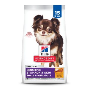Hill's Science Diet Sensitive Stomach & Skin Chicken Dry Dog Food, 15lb Bag