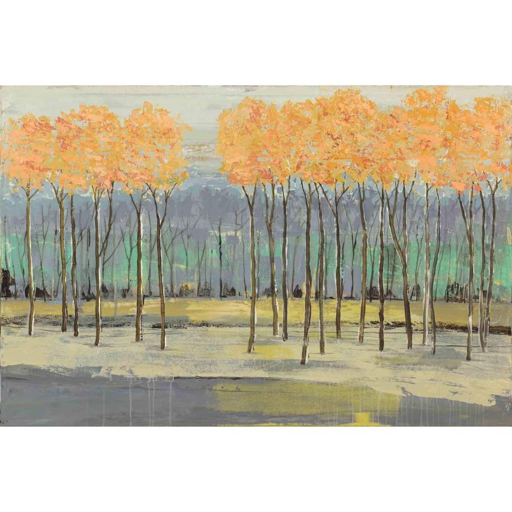 Marmont Hill "Fresh Foliage II" Painting Print on Wrapped Canvas - Image 2