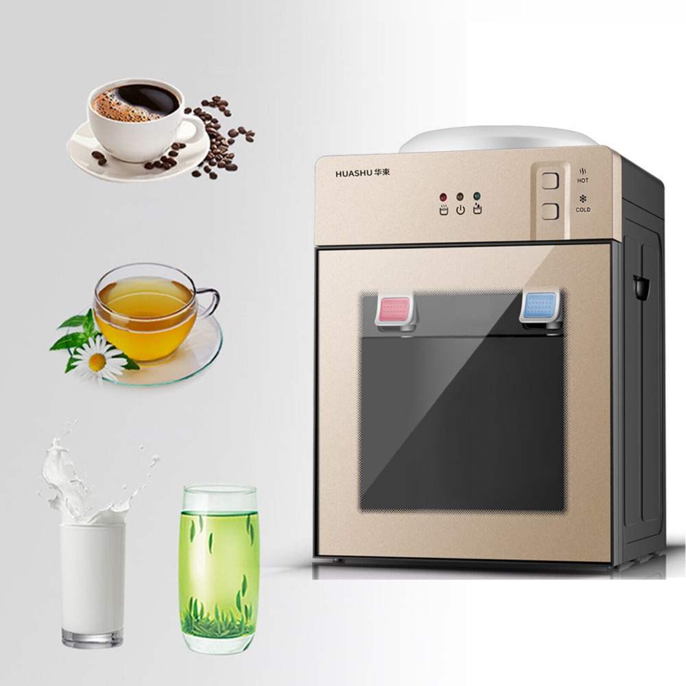 5 Gallon Top Loading Countertop Water Cooler Dispenser Cold Hot Water Dispenser