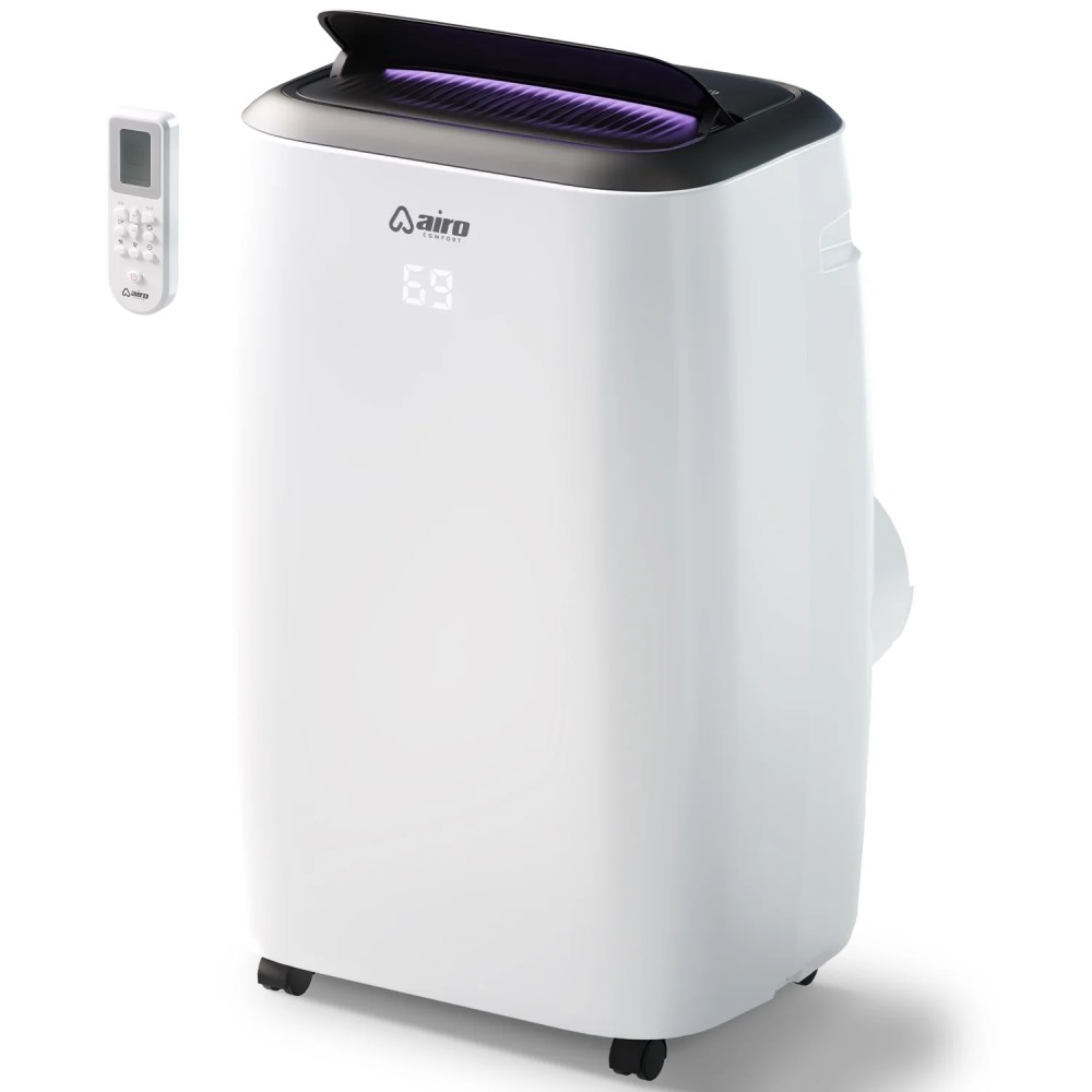 Airo Portable Air Conditioner 10000 BTU (7000 BTU DOE),Standing AC Unit with DIY Window Kit