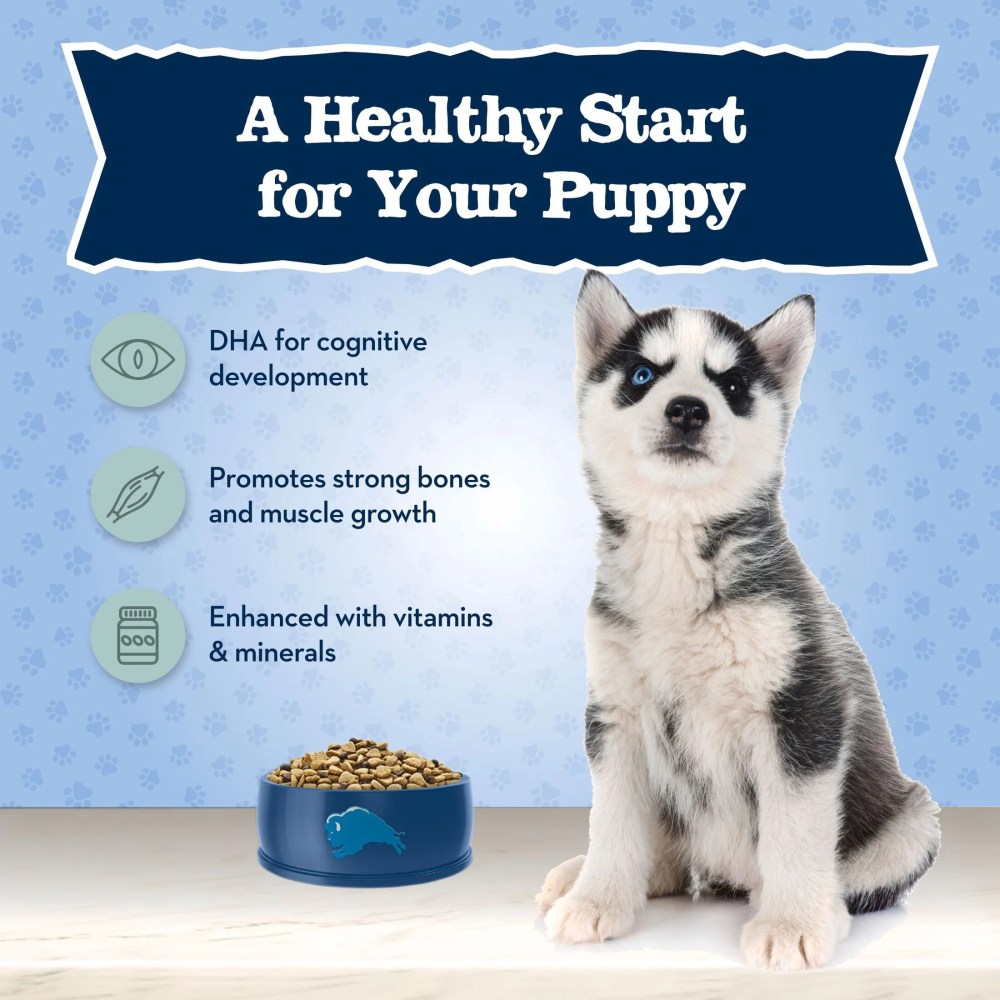 Blue Buffalo Baby BLUE Healthy Growth Puppy Dry Food, High-Protein Chicken, 20-lb Bag - Image 2