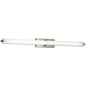 1 Light Linear Bath Vanity Approved For Damp Locations With Transitional Inspirations 4.75 Inches Tall By 49.25 Inches Wide Kichler Lighting