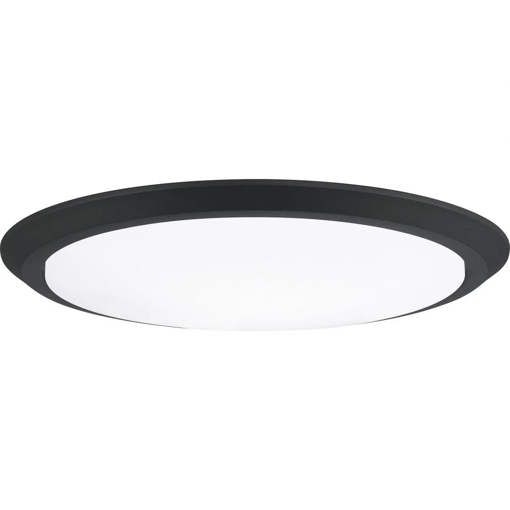 30W 1 Led Flush Mount 2 Inches High-Earth Black Finish Quoizel Lighting Vrg1620ek - Image 3