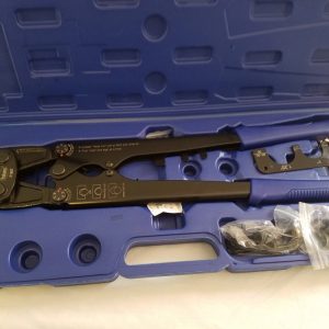 1/2",3/4",1",and 1 1/4" Pex crimp Multi-Tool