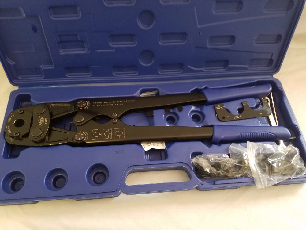 1/2",3/4",1",and 1 1/4" Pex crimp Multi-Tool