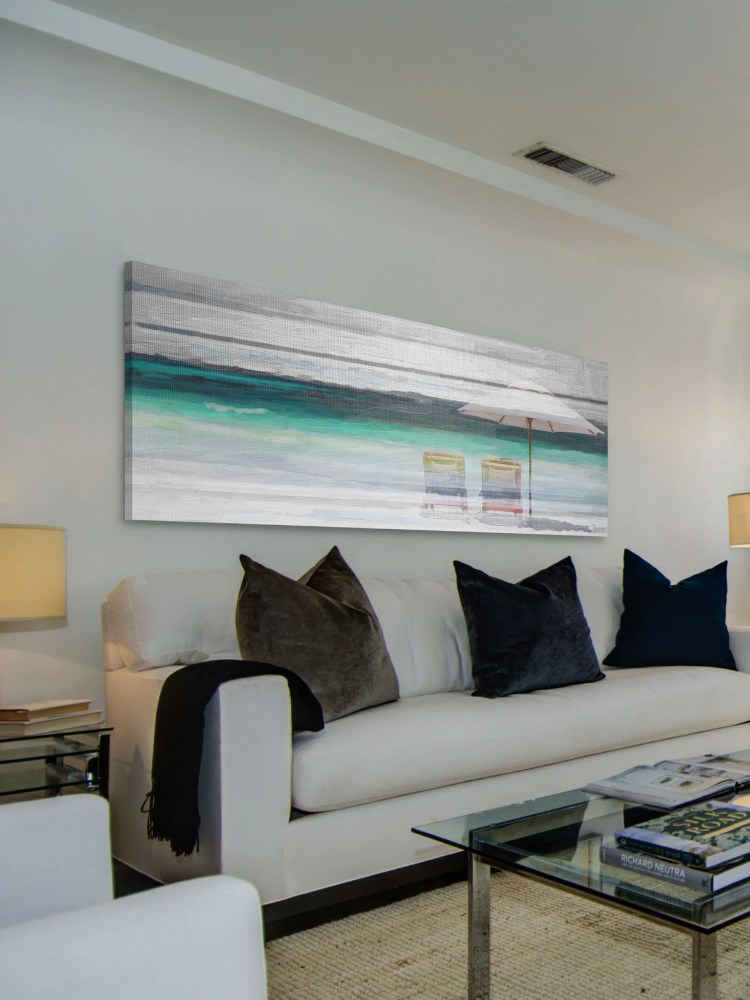Parvez Taj By the Beach Canvas Wall Art - Image 2