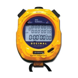 Advanced Decimal Display Stopwatch