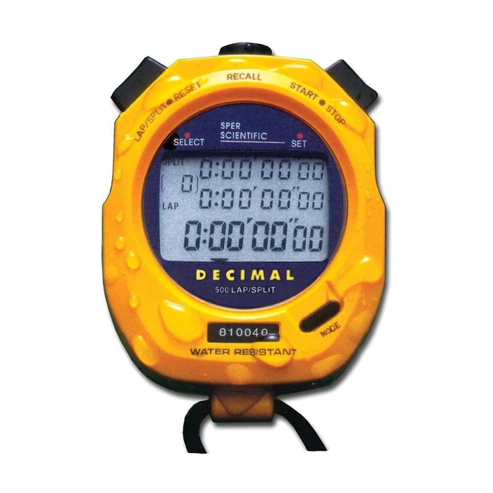 Advanced Decimal Display Stopwatch