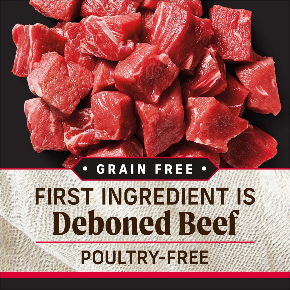 Merrick Backcountry Beef Lamb & Rabbit Dog Food, Grain Free, 4 lb Bag - Image 6