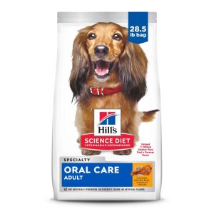 Hill's Science Diet Oral Care Chicken,  Rice & Barley Dry Dog Food,  28.5lb Bag