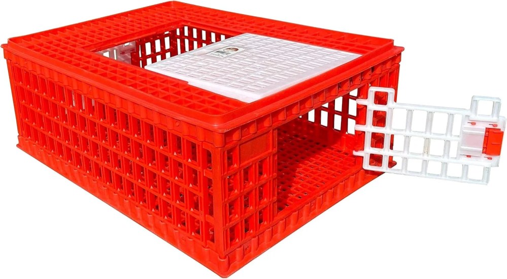 RentACoop Poultry Carrier Crate for Chickens, 29" x 22" x 12", New - Image 6