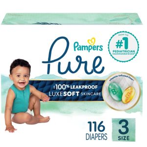 Pampers Pure Protection Diapers, Size 3, 116 Count (Select for More Options)