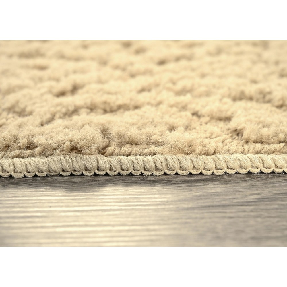 Garland Rug Ivy Tan Indoor Area Rug, 7'6" x 9'6" - Image 5