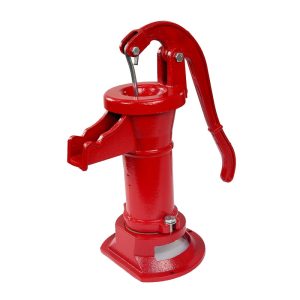 XtremepowerUS Antique Hand Water Pump Well Hand Operated Pitcher Pump 25 ft. Cast-Iron Press Suction Outdoor Yard Ponds Garden