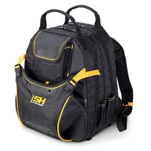 STEELHEAD 48-Pocket Heavy-Duty Tool Backpack,Padded Back Support,Reinforced Bottom,Rubber Feet,Perfect for Electricians,Plumbers,Contractors,HVAC Techs