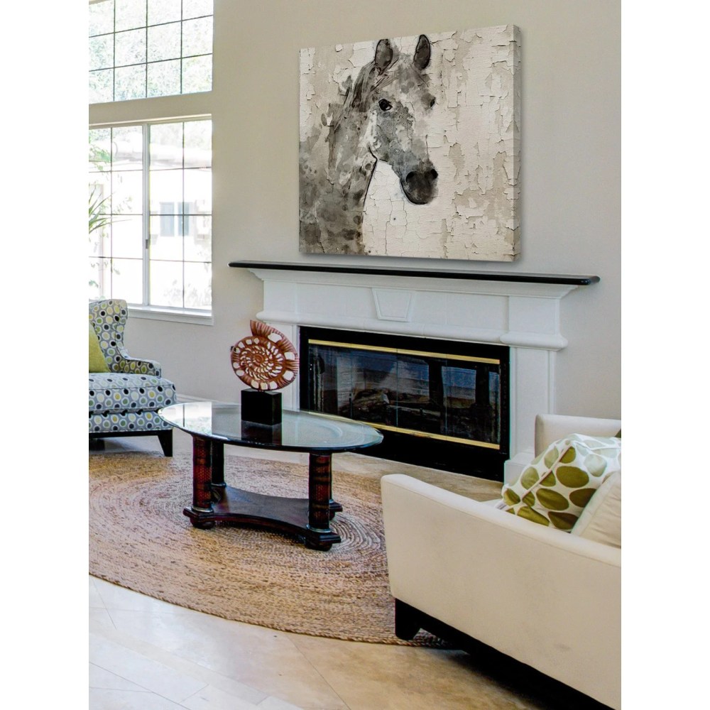 Marmont Hill Glaeta Horse by Irena Orlov Canvas Wall Art - Image 3
