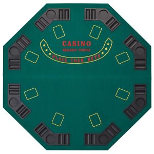 Fat Cat Poker, Blackjack, Texas Hold'Em Portable Table Top, 8 Players