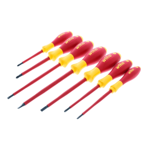 WIHA Tools 7 Piece Insulated SoftFinish Screwdriver Set