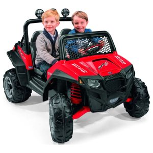 Peg Perego Polaris Ranger RZR 900 12-Volt Battery-Powered Ride-On, Red