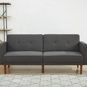 A&D Home Moreno Sofa Bed,Dark Gray