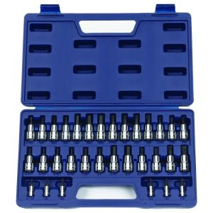 Williams 3/8" - 1/4" Drive Metric/SAE Socket Bit Set (32-Piece)