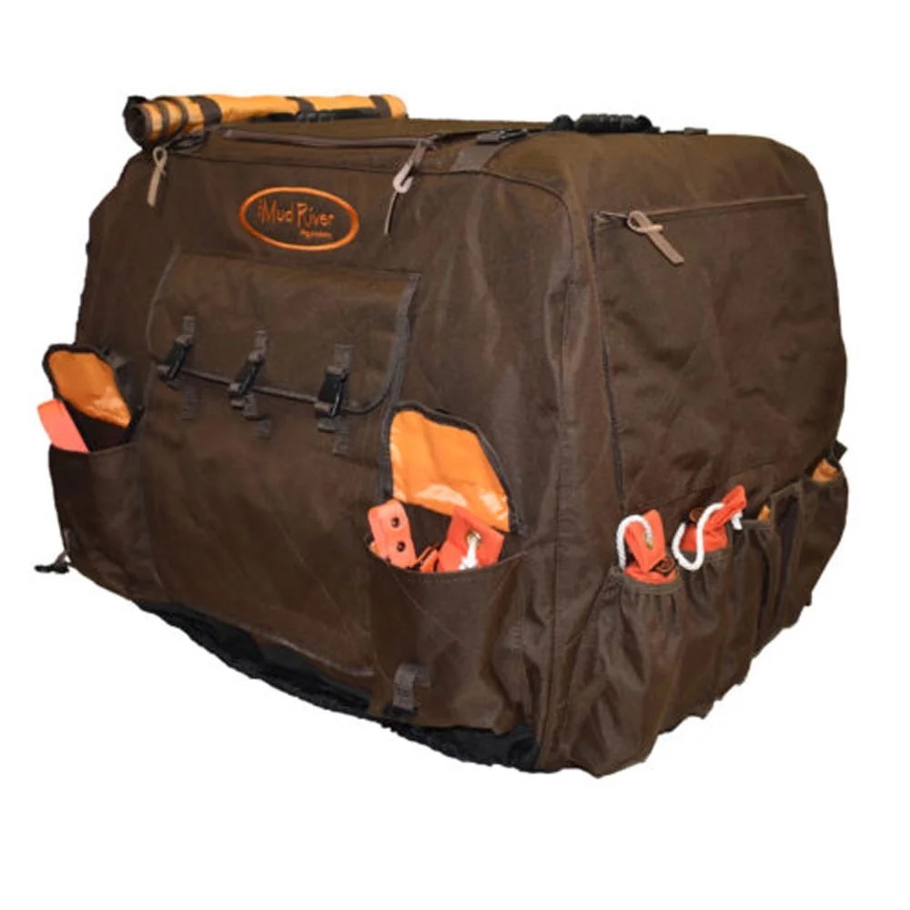 Mud River Water Resistant 32" Dog Kennel Cover, Brown - Image 5