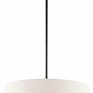 42121OZ Kichler Lighting 3 light Inverted Pendant - with Transitional inspirations - 5.5 inches tall by 20 inches wide-Olde Bronze Finish