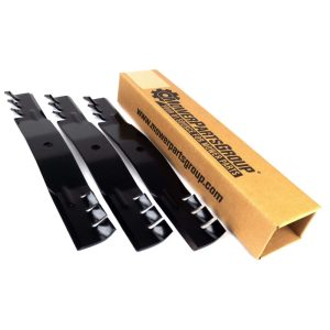 (3) Mulching Blades Fits Gravely/Ariens ZTX,ZTXL,Ikon-X,Ikon-XL 52" 04771200