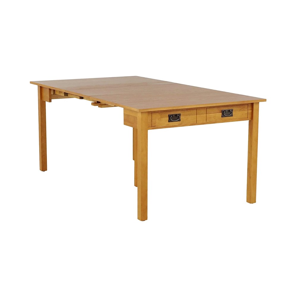 Stakmore Hardwood Traditional Expanding Table W/ 3 Adjustable Positions - Image 14
