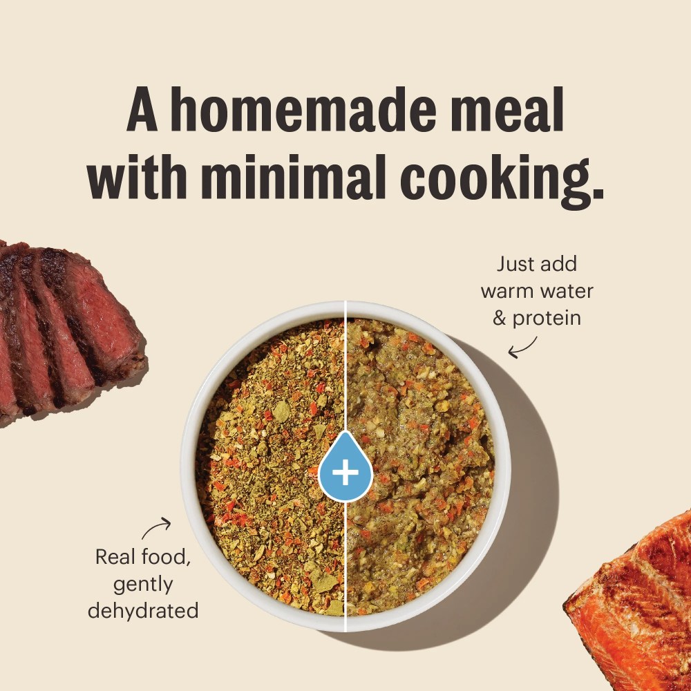 The Honest Kitchen Preference: Dehydrated Grain Free Base Mix Dog Food, Just Add Protein, 7 lbs (Makes 29 lbs of Base Mix) - Image 2