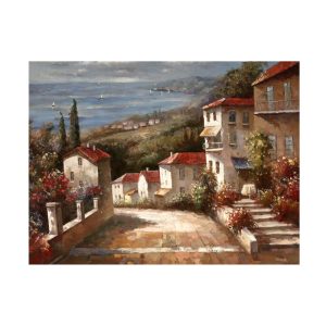 Trademark Fine Art Joval Home in Tuscany Canvas Wall Art - 3547