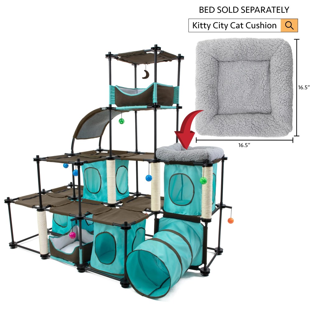 Kitty City Indoor Mega Kit Cat Furniture, Cat Scratcher - Image 8