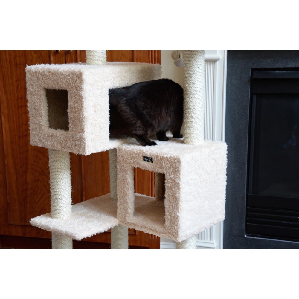 Armarkat Classic Cat Tree Model A6702, 67 inch Beige - Image 3