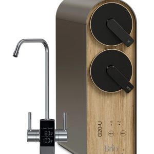 Brio G20-U Tankless Reverse Osmosis Water Filtration System with Smart Faucet,  700 GPD,  2:1 Pure to Drain,  4-in-2 Filtration
